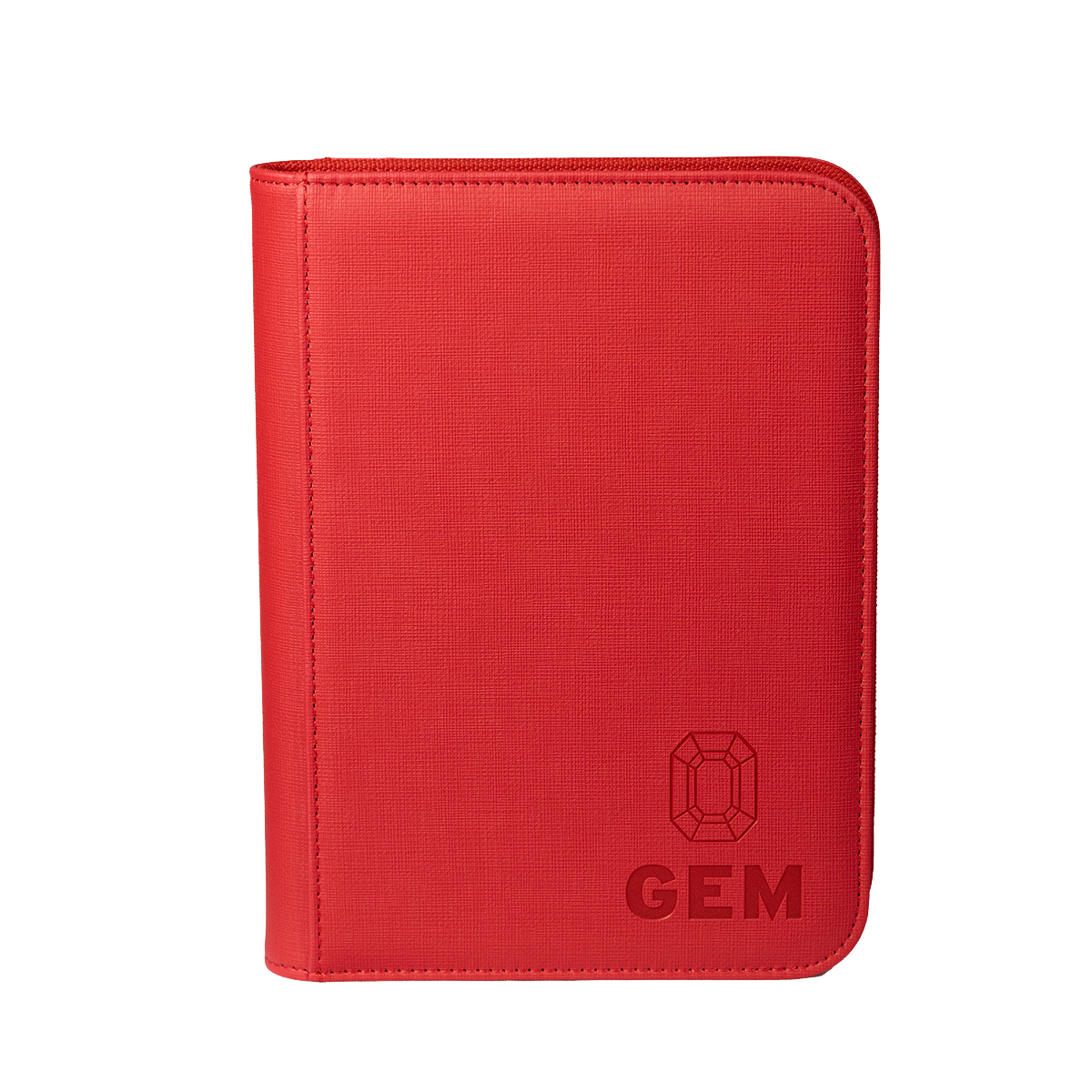 GEM Fichário Couro 2x2 - Vermelho - Imagem 2
