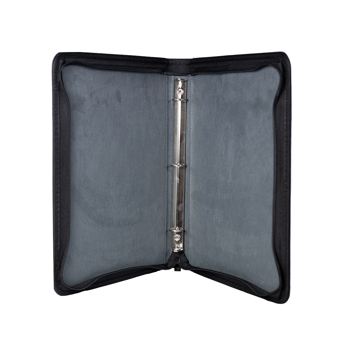 GEM Fichário Couro 3x3 com Argolas - Preto - Imagem 3