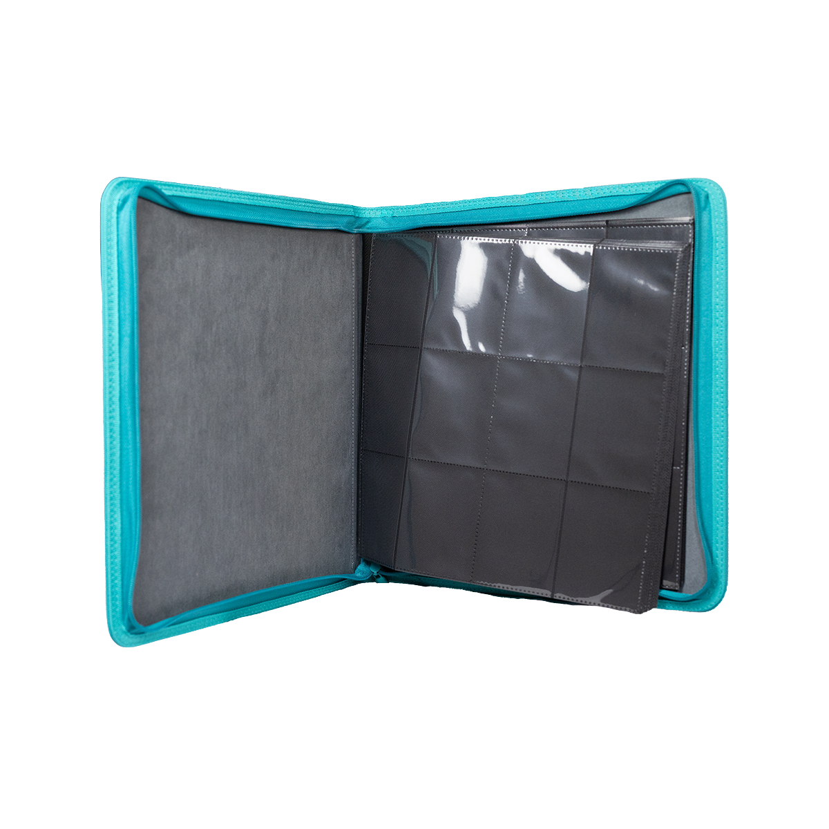 GEM Fichário Couro 4x3 - Azul Claro
