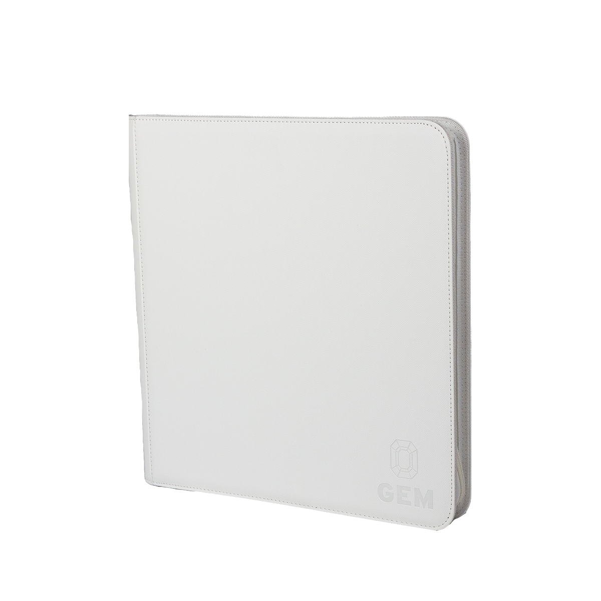 GEM Fichário Couro 4x3 - Branco - Imagem 3