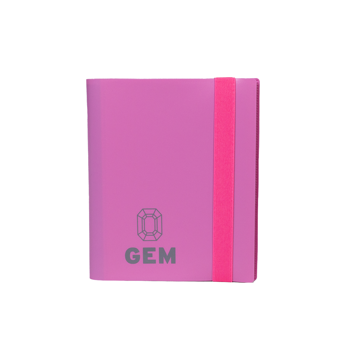 GEM Fichário Plástico 2x2 - Rosa // Rosa