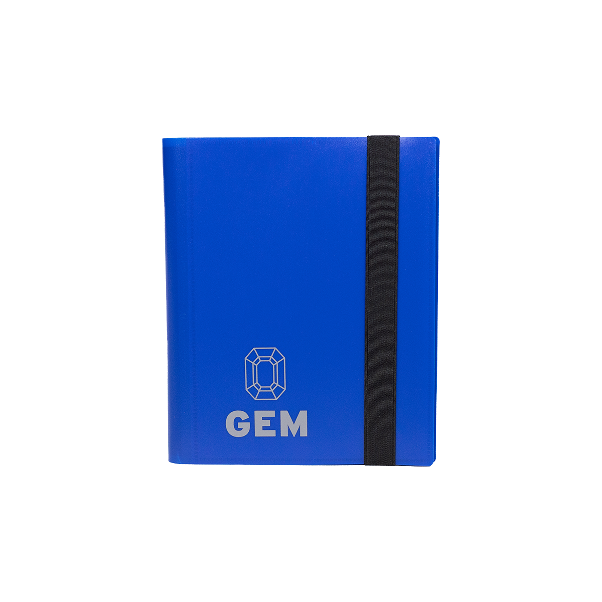 GEM Fichário Plástico 2x2 - Azul Escuro // Preto