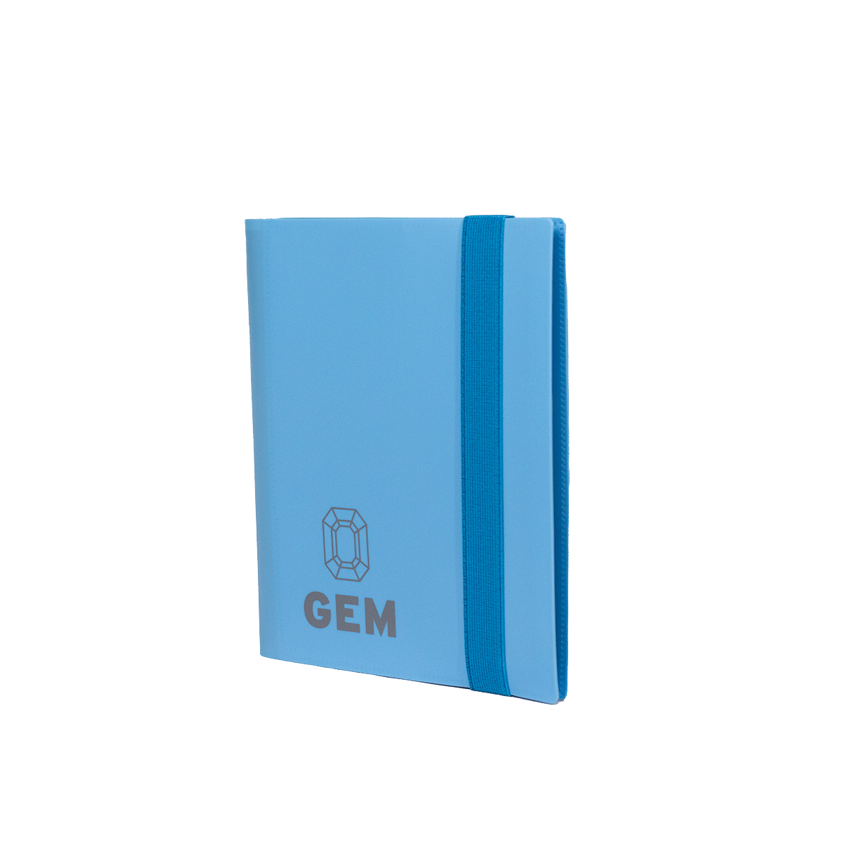 GEM Fichário Plástico 2x2 - Azul Claro // Azul