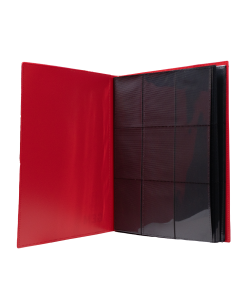 GEM Fichário Plástico 3x3 - Vermelho // Vermelho