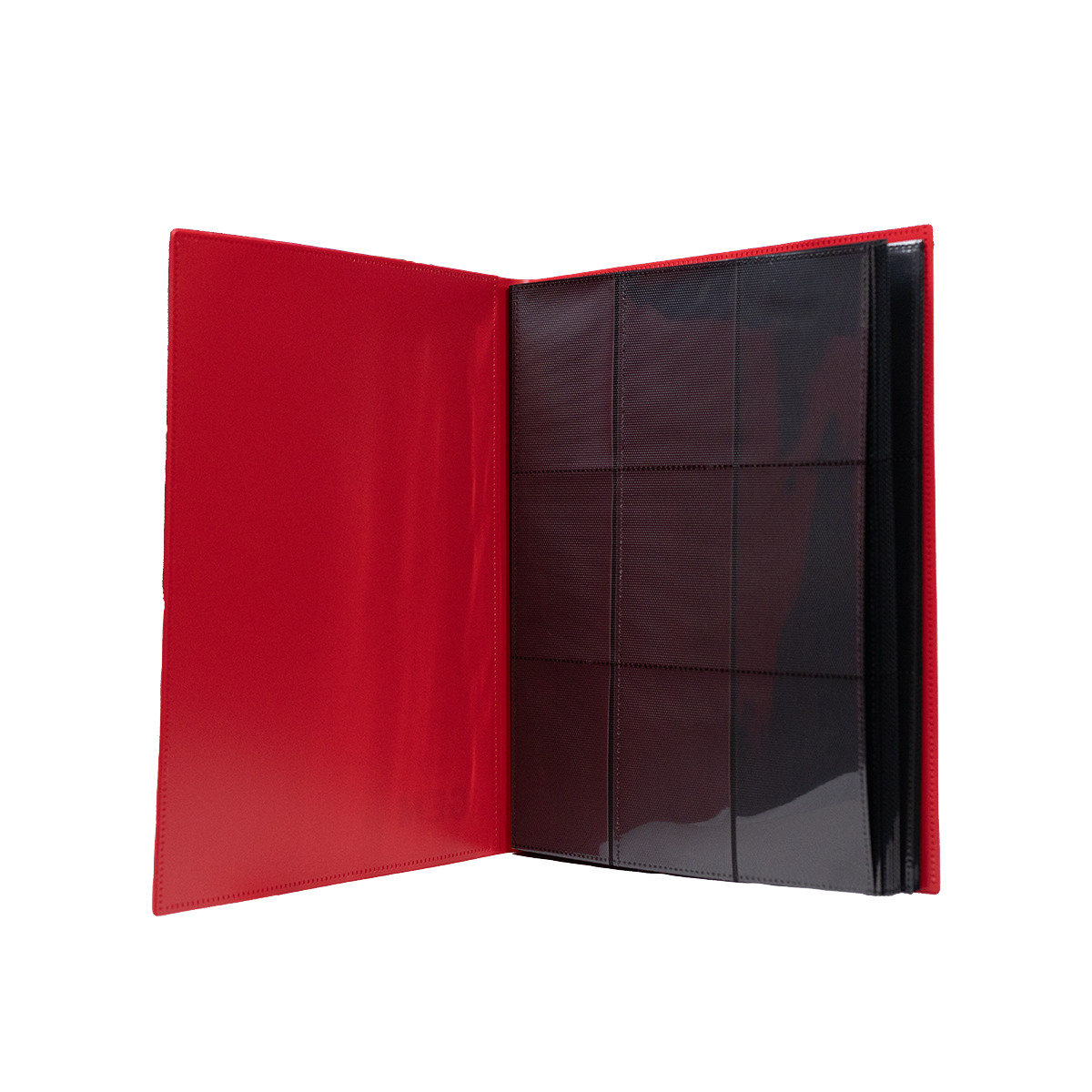 GEM Fichário Plástico 3x3 - Vermelho // Vermelho