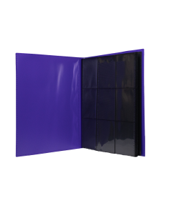 GEM Fichário Plástico 3x3 - Roxo // Preto
