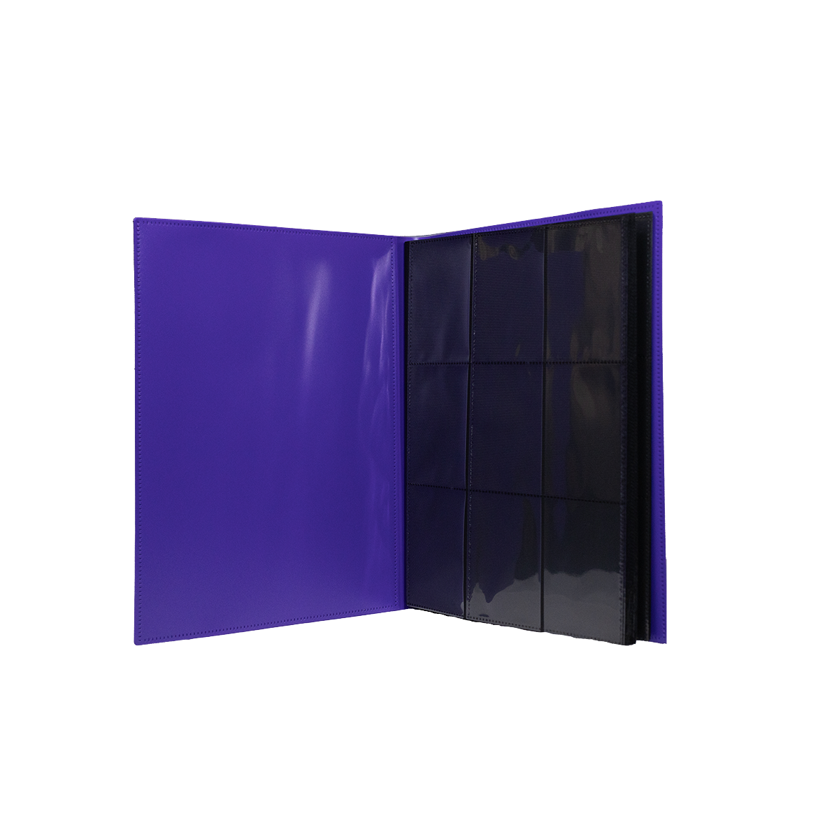 GEM Fichário Plástico 3x3 - Roxo // Preto