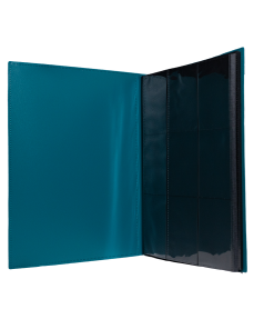 GEM Fichário Plástico 3x3 - Azul Petroleo// Preto