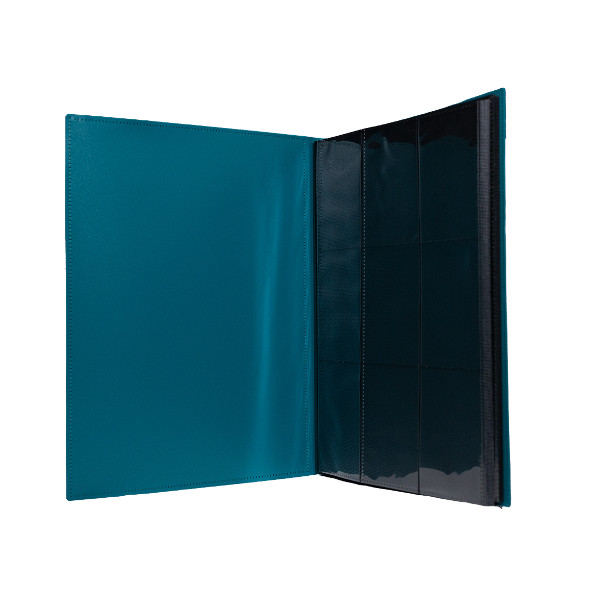 GEM Fichário Plástico 3x3 - Azul Petroleo// Preto