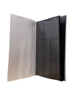 GEM Fichário Plástico 3x3 - Branco // Branco