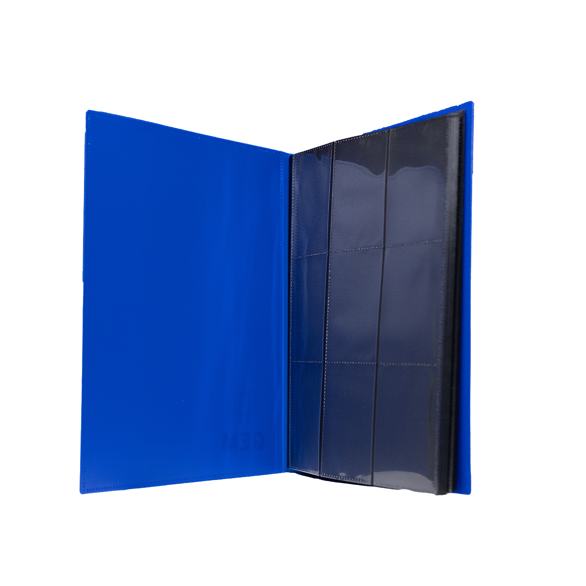 GEM Fichário Plástico 3x3 - Azul Escuro // Preto