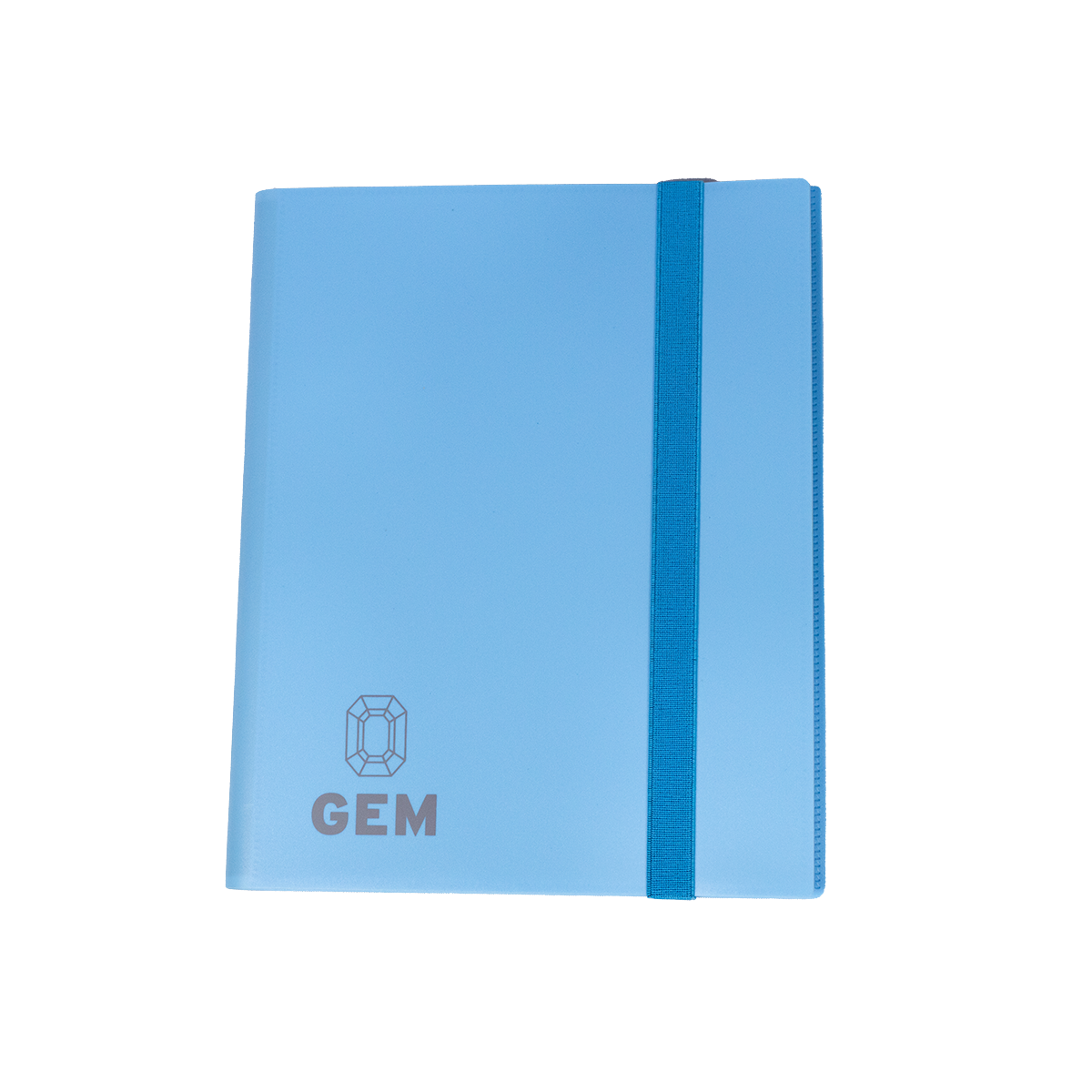 GEM Fichário Plástico 3x3 - Azul Claro // Azul