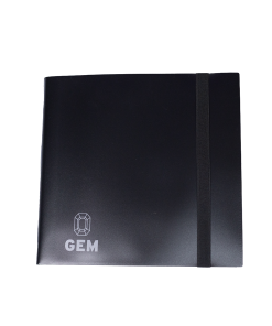 GEM Fichário Plástico 4x3 - Preto // Preto