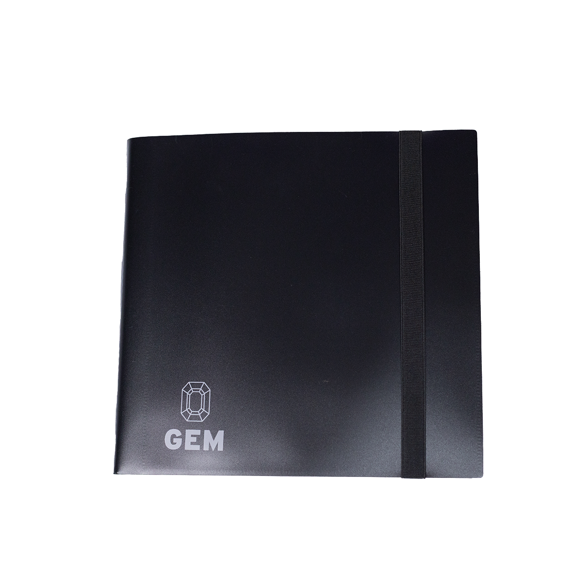 GEM Fichário Plástico 4x3 - Preto // Preto