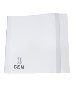 GEM Fichário Plástico 4x3 - Branco // Branco