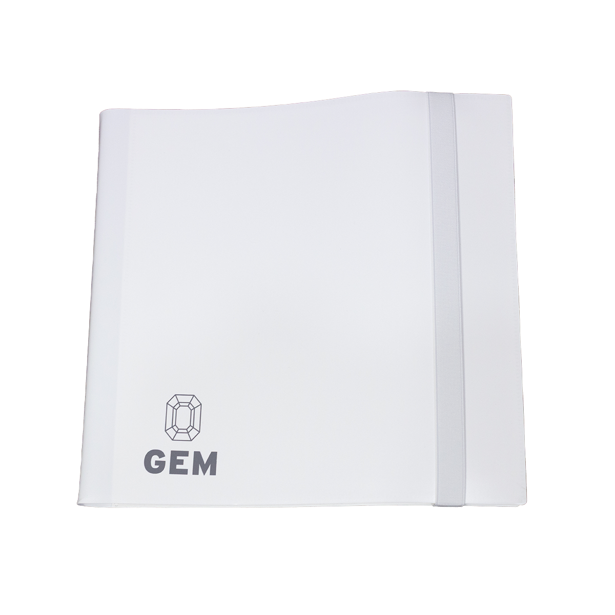 GEM Fichário Plástico 4x3 - Branco // Branco