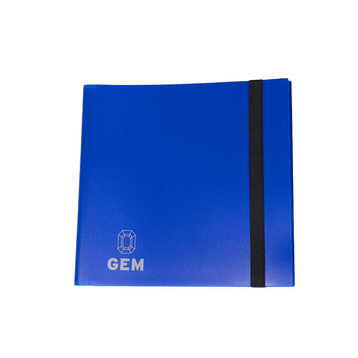 GEM Fichário Plástico 4x3 - Azul Escuro // Preto