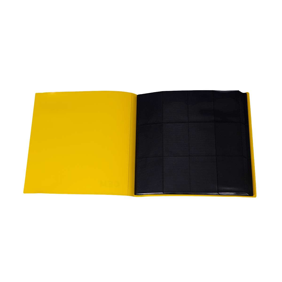 GEM Fichário Plástico 4x3 - Amarelo // Amarelo