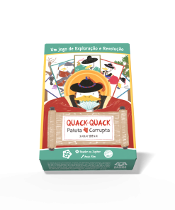 Quack Quack - Patota Corrupta - Jogo de Cartas de Estratégia (2 a 4 Jog.)