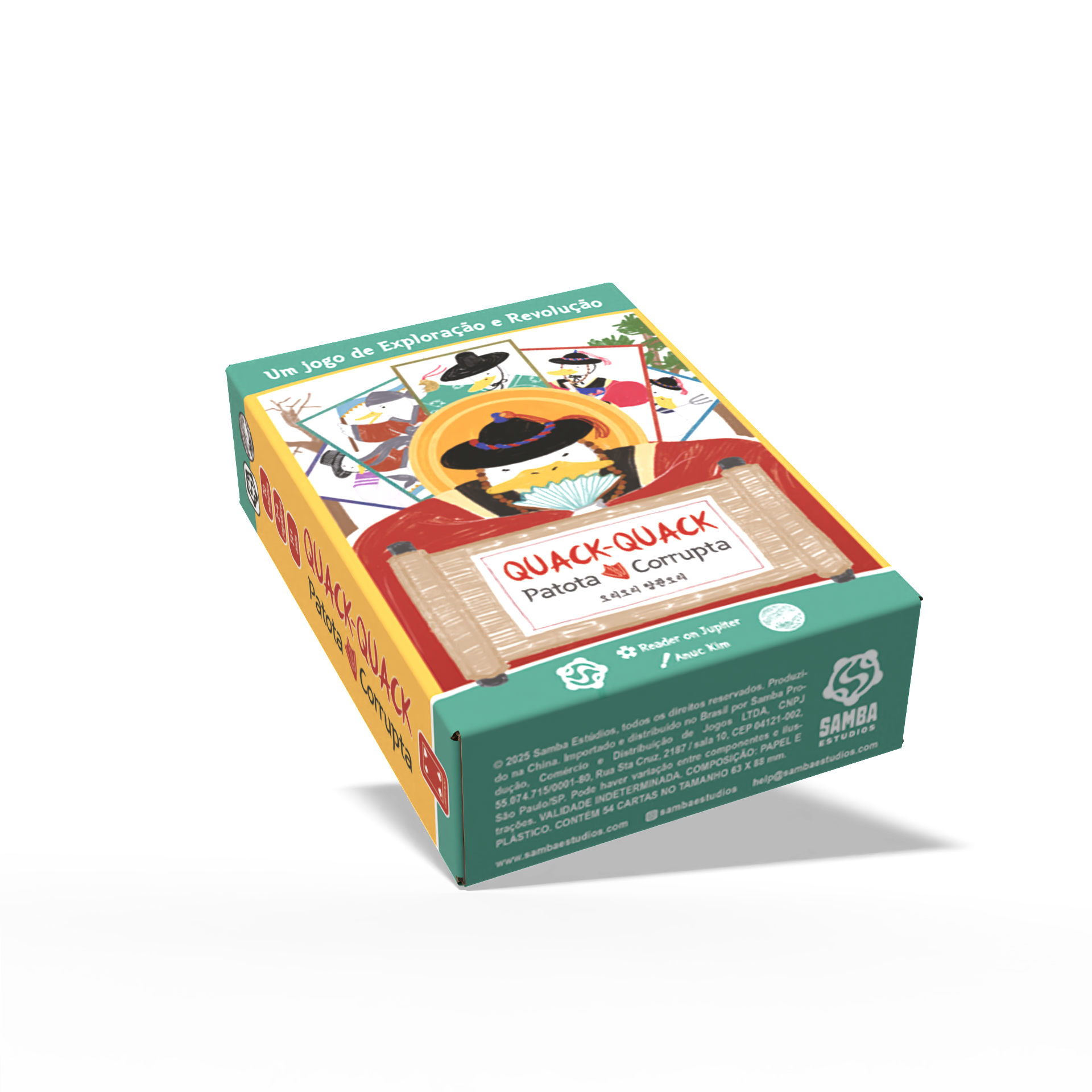 Kit 3 Jogos Diversão Offline+Meio+Quack Quack - Imagem 3