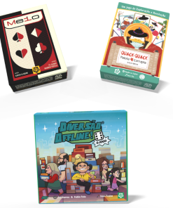 Kit 3 Jogos Diversão Offline+Meio+Quack Quack