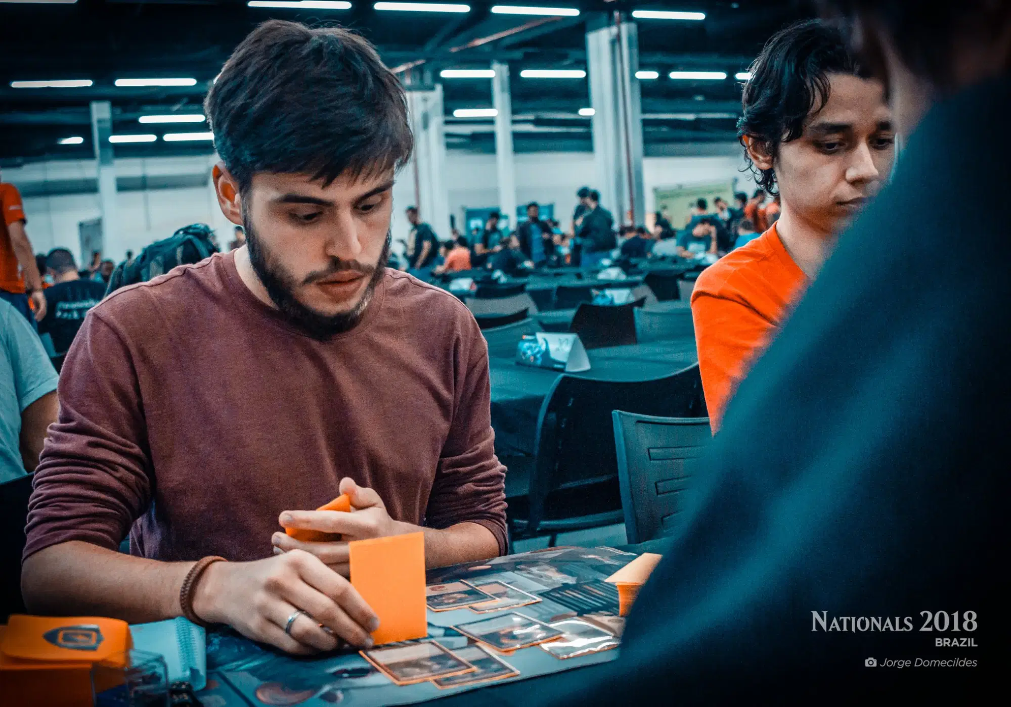 Leo Leomane Almeida jogando Hearthstone