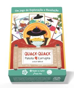 Quack Quack - Patota Corrupta - Jogo de Cartas de Estratégia (2 a 4 Jog.)